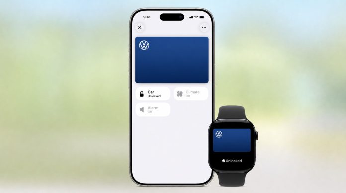 VW: Κλειδιά Αυτοκινήτου Apple Wallet για iPhone στην αγορά VW: Κλειδιά Αυτοκινήτου Apple Wallet για iPhone στην αγορά