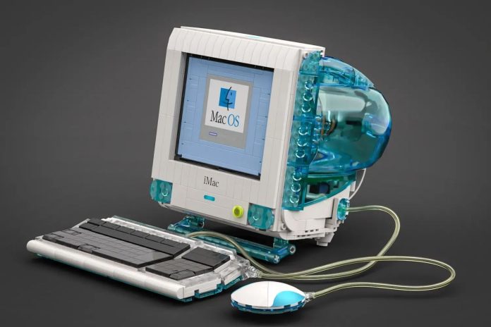 LEGO Εξετάζει το σετ βερνίκι Bondi Blue iMac G3 LEGO Εξετάζει το σετ βερνίκι Bondi Blue iMac G3