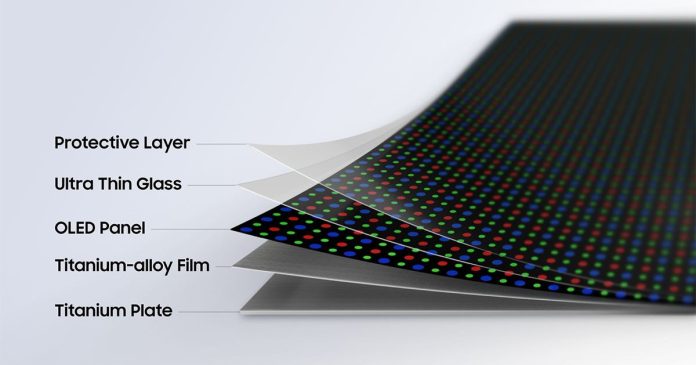 Samsung Flex Titanium: Καινοτόμες foldable οθόνες χωρίς τσακίσματα