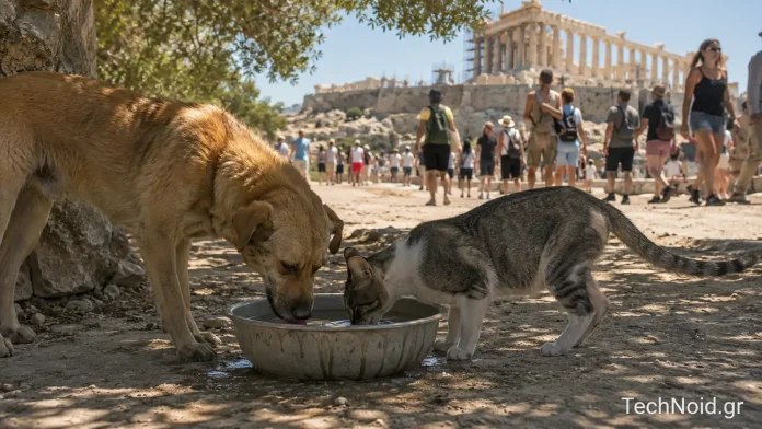 Πώς να Βοηθήσεις τα Αδέσποτα να Επιβιώσουν στον Καύσωνα (Οδηγός με Σκίαστρο DIY)