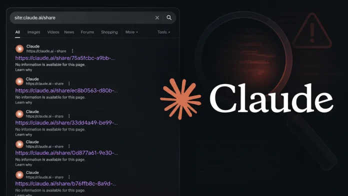 Τα Claude AI Shared Chats εκτίθενται στο Google Τα Claude AI Shared Chats εκτίθενται στο Google