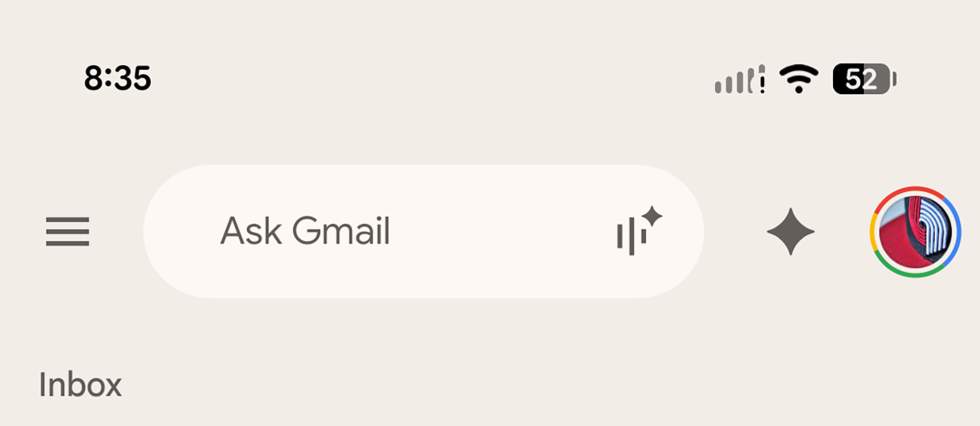 Gmail Live στο Android - πώς να αποκτήσετε πρόσβαση