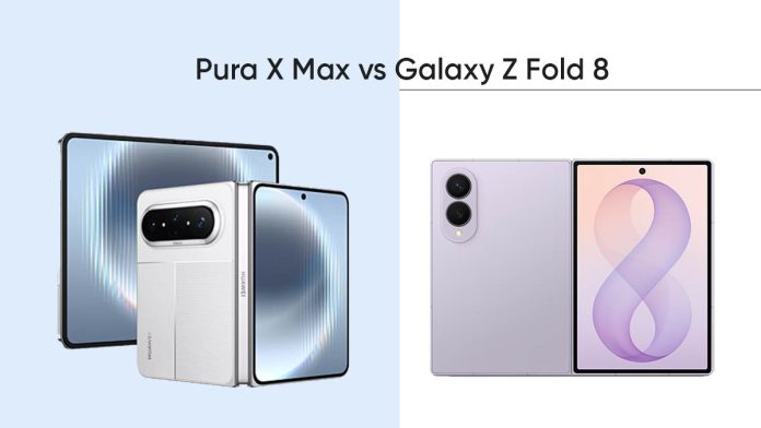 Huawei Pura X Max vs Galaxy Z Fold 8: Κύριες διαφορές Huawei Pura X Max vs Galaxy Z Fold 8: Κύριες διαφορές