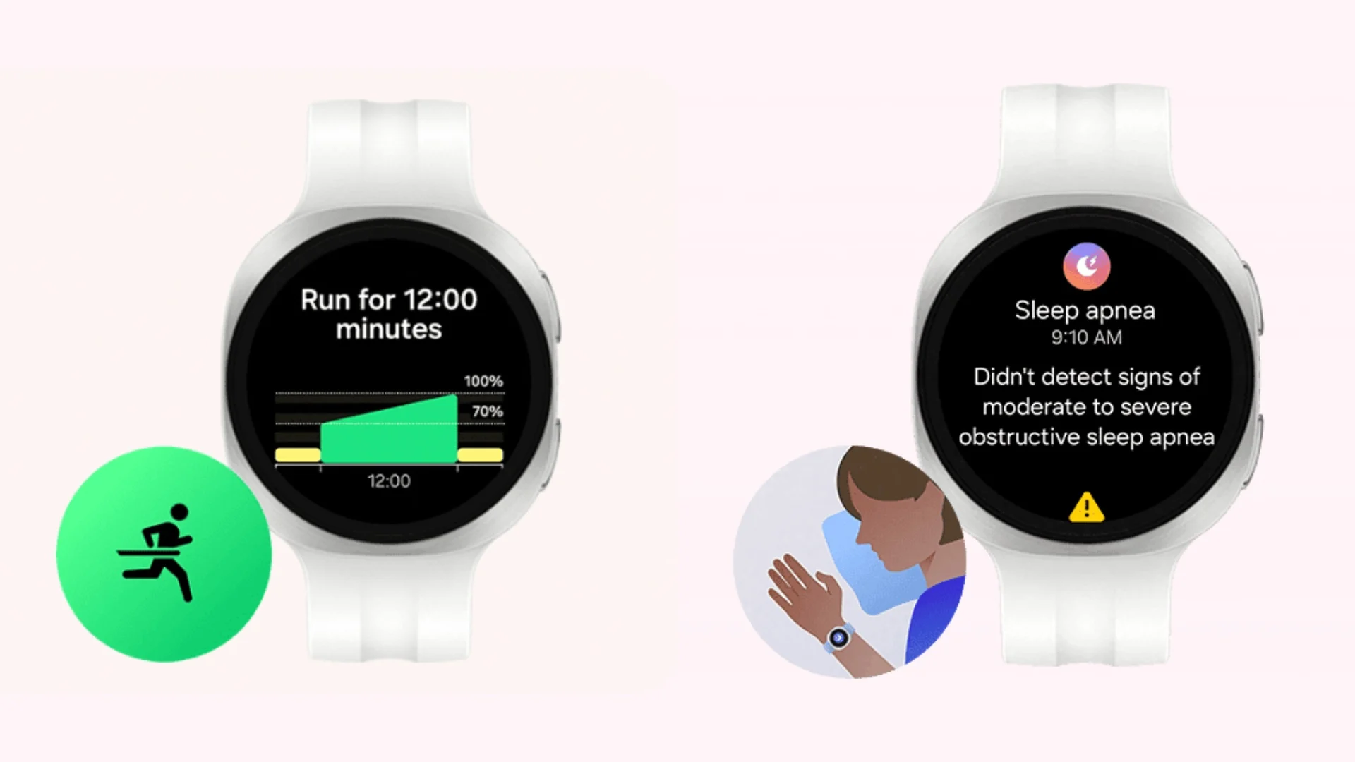 Άπνοια ύπνου Samsung Galaxy Watch 9 Running Coach