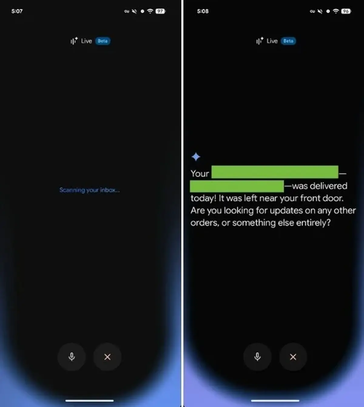 AI απάντηση μέσω του Ask Gmail στο Gmail μετά από αναζήτηση πληροφοριών.