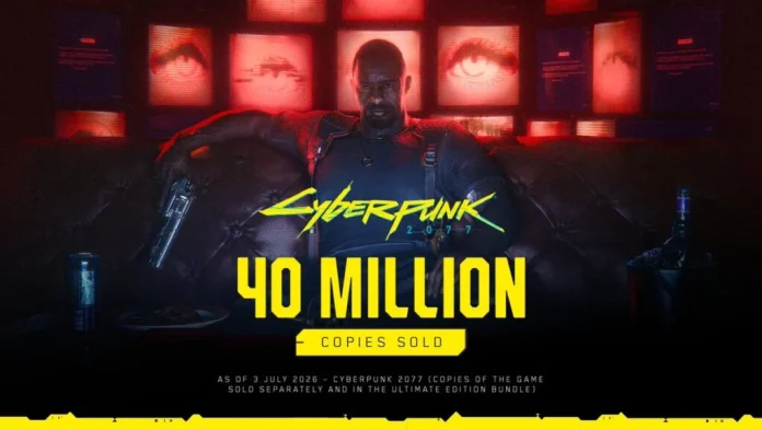 Cyberpunk 2077: Πάνω από 40 εκατομμύρια πωλήσεις παγκοσμίως Cyberpunk 2077: Πάνω από 40 εκατομμύρια πωλήσεις παγκοσμίως