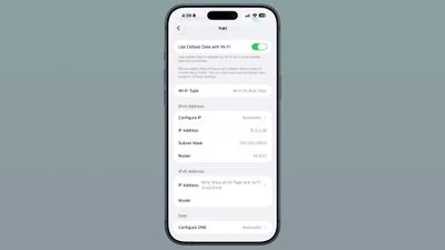 ios 27 ρυθμίσεις wi fi b4