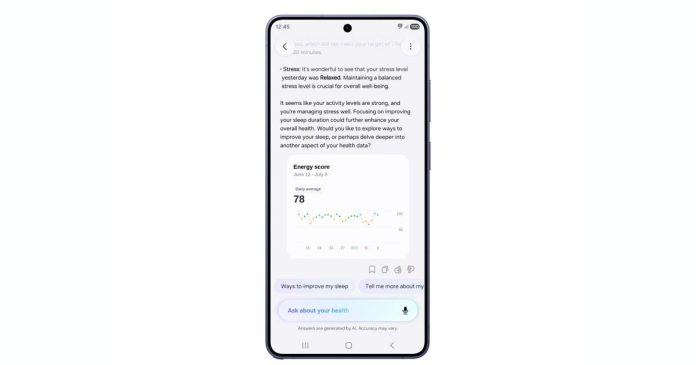 AI Βοηθός Υγείας: Samsung Health Assistant για Galaxy Watch & Ring AI Βοηθός Υγείας: Samsung Health Assistant για Galaxy Watch & Ring