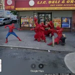 Spiderman Google Maps Street View Νέα Υόρκη