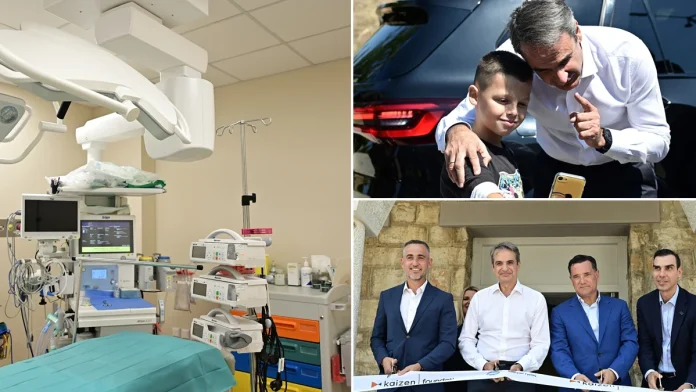 Εγκαινιάστηκαν οι Ανακαινίσεις στο Παίδων Πεντέλης από Μητσοτάκη Εγκαινιάστηκαν οι Ανακαινίσεις στο Παίδων Πεντέλης από Μητσοτάκη