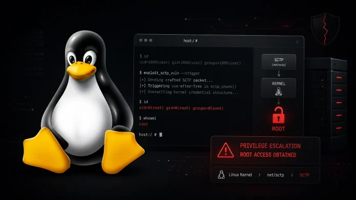 Linux Kernel SCTP: Ευπάθεια 18 ετών δίνει πλήρη πρόσβαση root