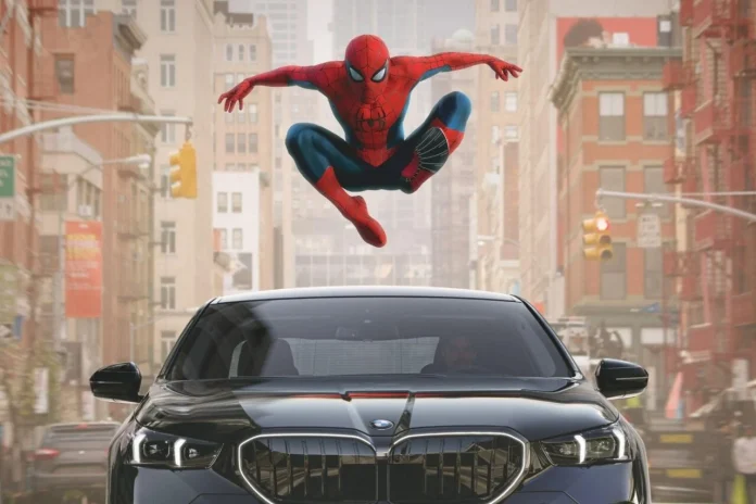BMW Spider-Man: Η κρυφή έκπληξη animation στις οθόνες BMW Spider-Man: Η κρυφή έκπληξη animation στις οθόνες