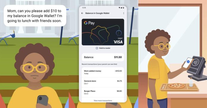 Google Wallet: Προσθήκη χρημάτων στον λογαριασμό παιδιού Google Wallet: Προσθήκη χρημάτων στον λογαριασμό παιδιού