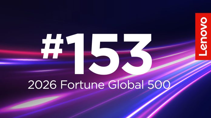Lenovo: Άλμα στη θέση 153 της λίστας Fortune Global 500 Lenovo: Άλμα στη θέση 153 της λίστας Fortune Global 500