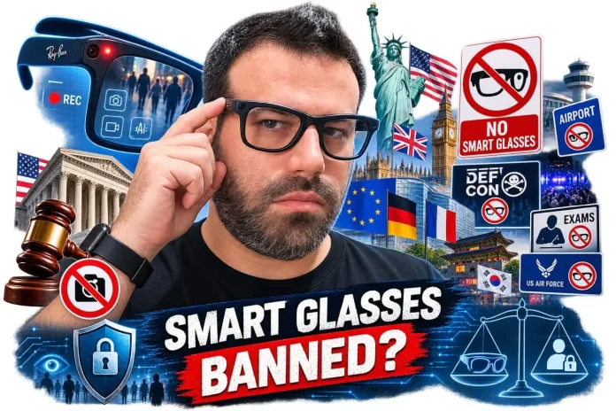 Smart Glasses: Μπλόκο, απαγορεύσεις και η ελληνική νομοθεσία