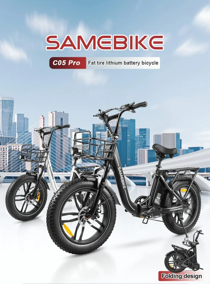 SAMEBIKE C05 Pro: Ηλεκτρικό ποδήλατο 500W με 70km αυτονομία στα 859€ SAMEBIKE C05 Pro: Ηλεκτρικό ποδήλατο 500W με 70km αυτονομία στα 859€