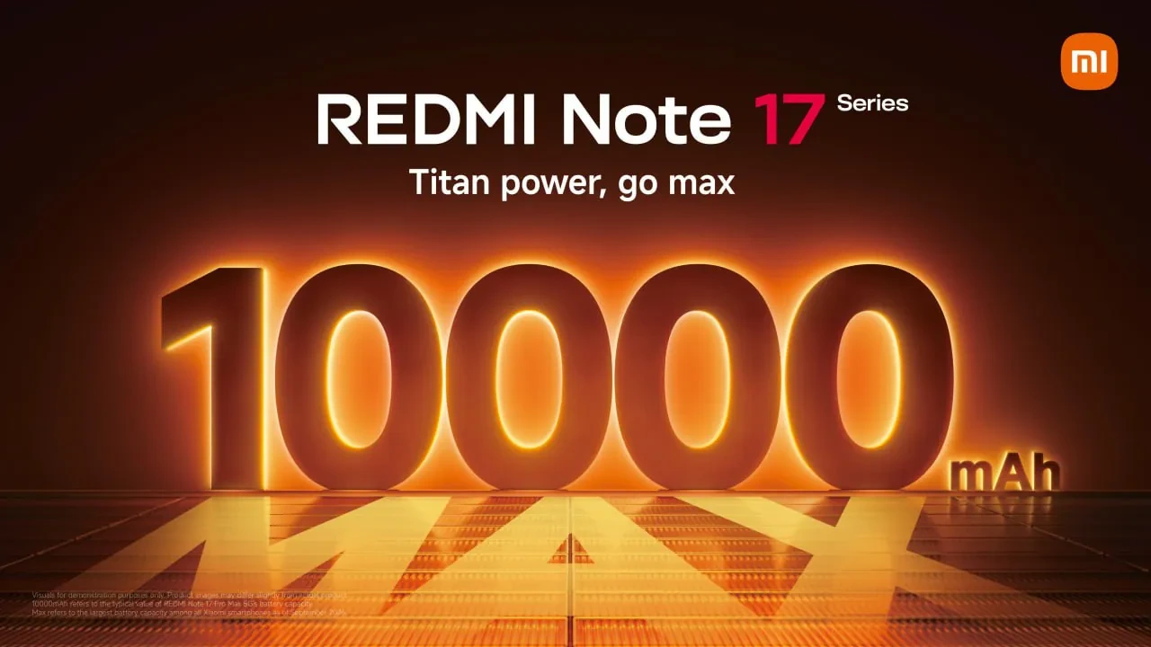 Redmi Note 17 Pro Max: Μπαταρία 10.000mAh και φόρτιση 100W