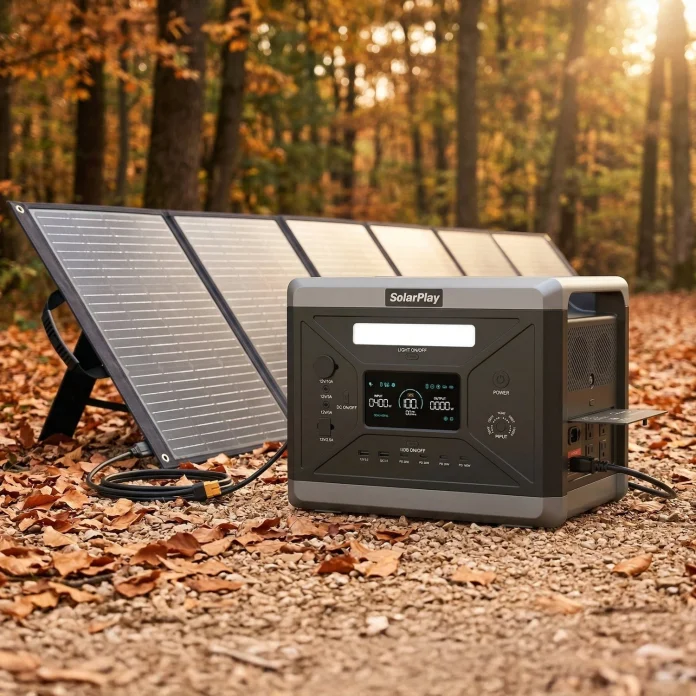 SolarPlay Q2501 Power Station 2160Wh: Ρεύμα παντού για σπίτι και camping SolarPlay Q2501 Power Station 2160Wh: Ρεύμα παντού για σπίτι και camping