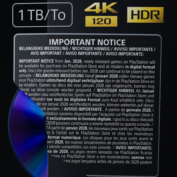 PS5 Digital: Νέα ετικέτα επιβεβαιώνει το μέλλον χωρίς δισκάκια