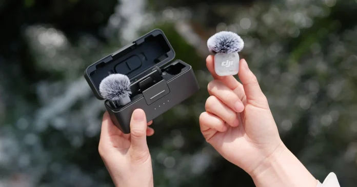 DJI Mic Mini 2S: Εσωτερική εγγραφή 32-bit float σε μικρόφωνο